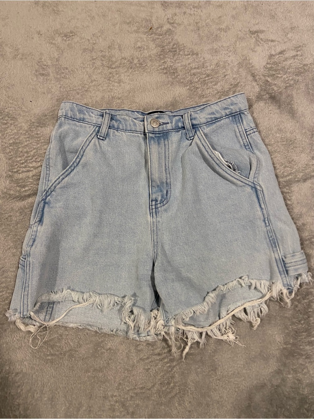 Cutoff Jean Shorts